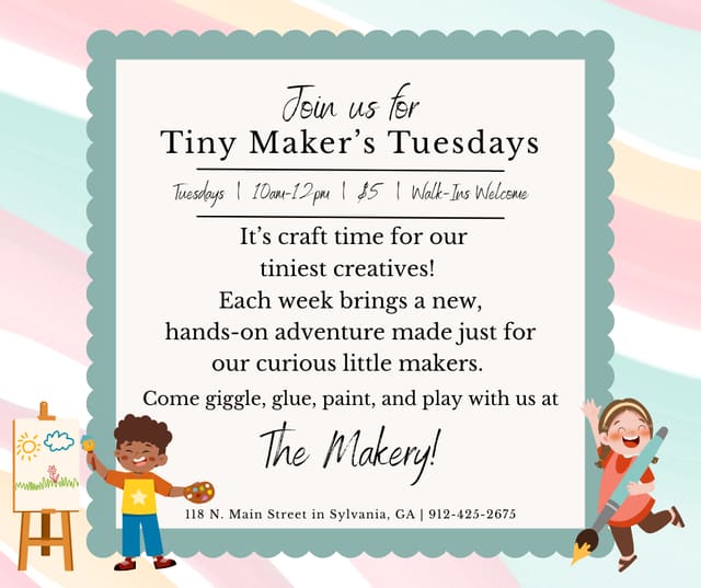 Tiny Maker’s Tuesdays image 1